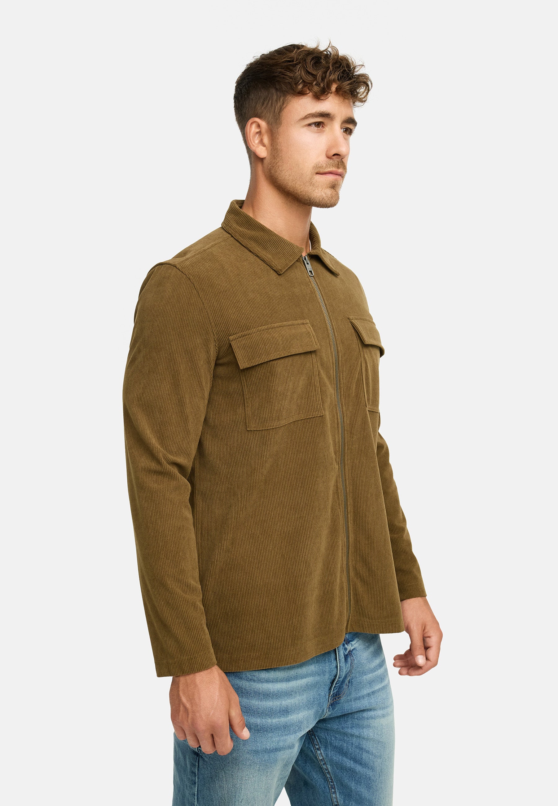 Hemd Langarm INNemoto Zip Shirt Produktbild