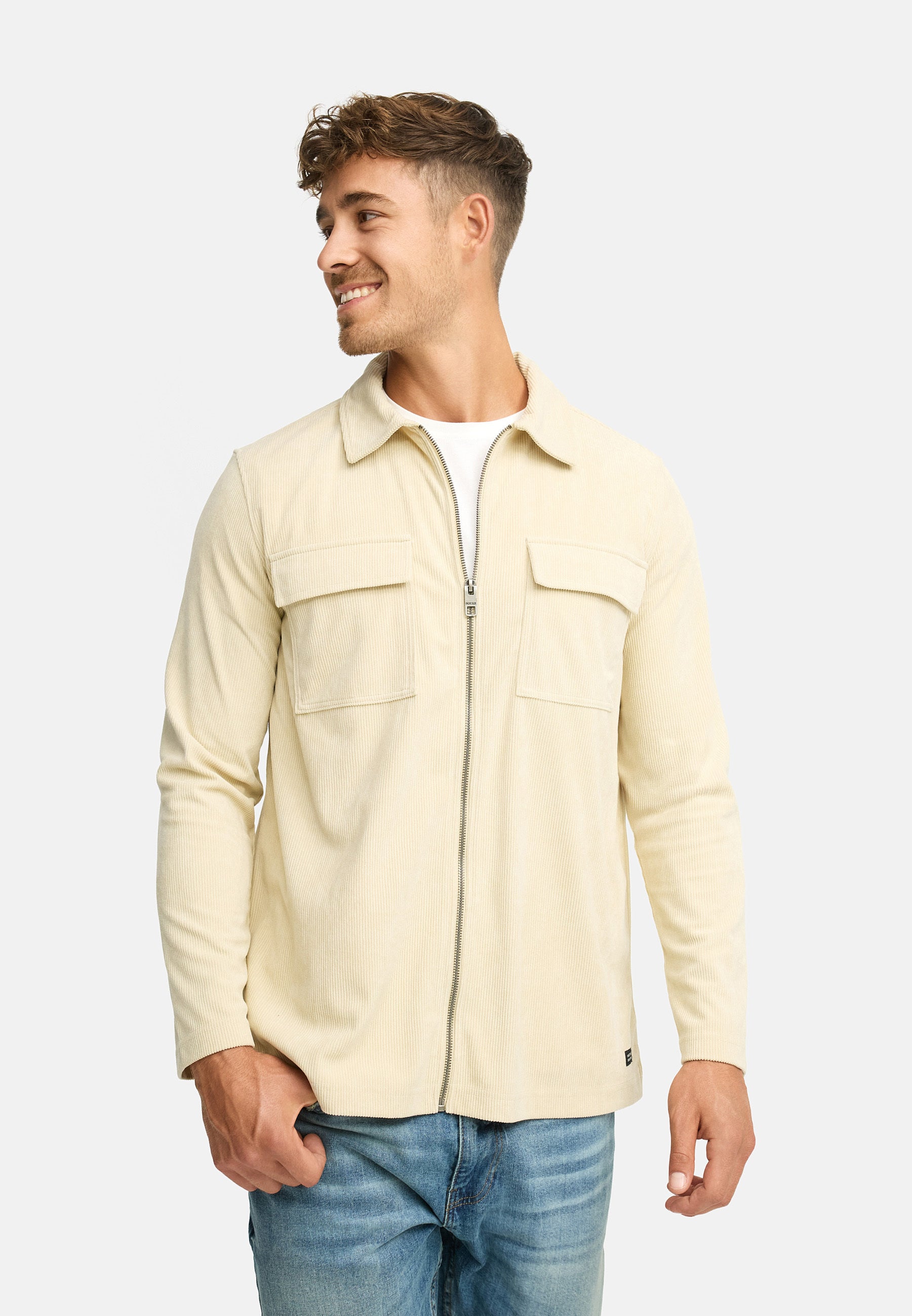 Hemd Langarm INNemoto Zip Shirt Produktbild