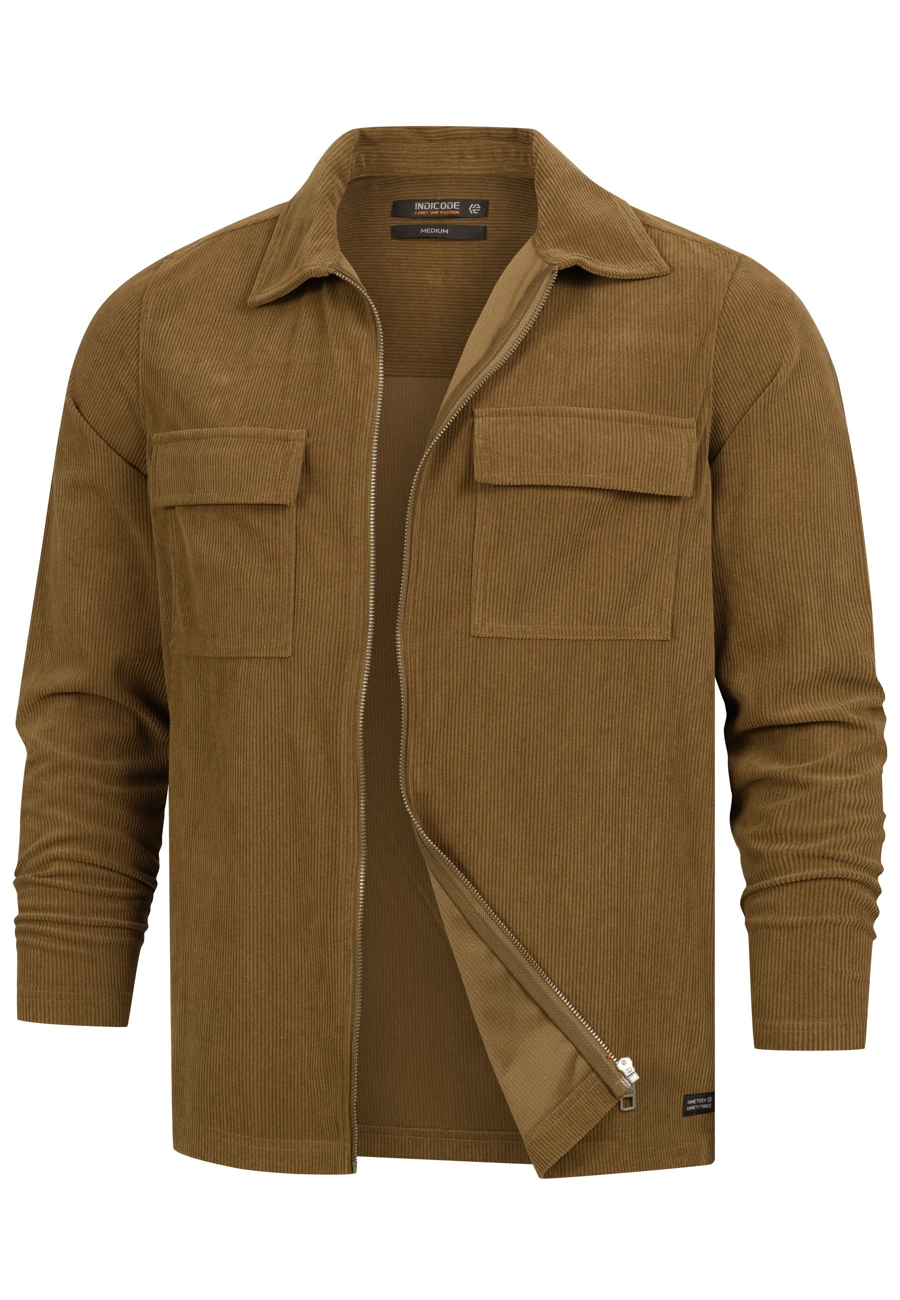 Hemd Langarm INNemoto Zip Shirt Produktbild