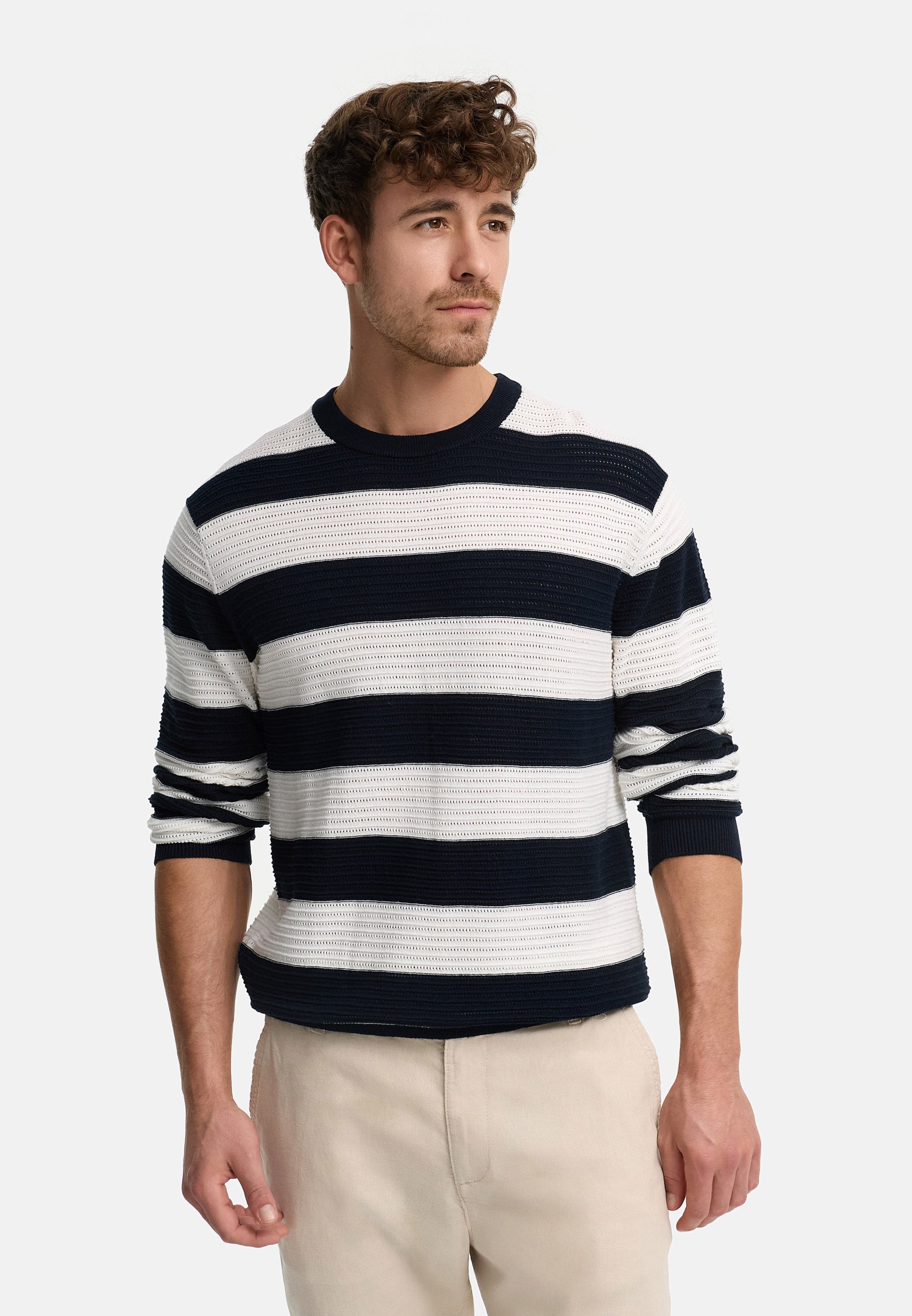 Strickpullover INTidsel O-neck Produktbild