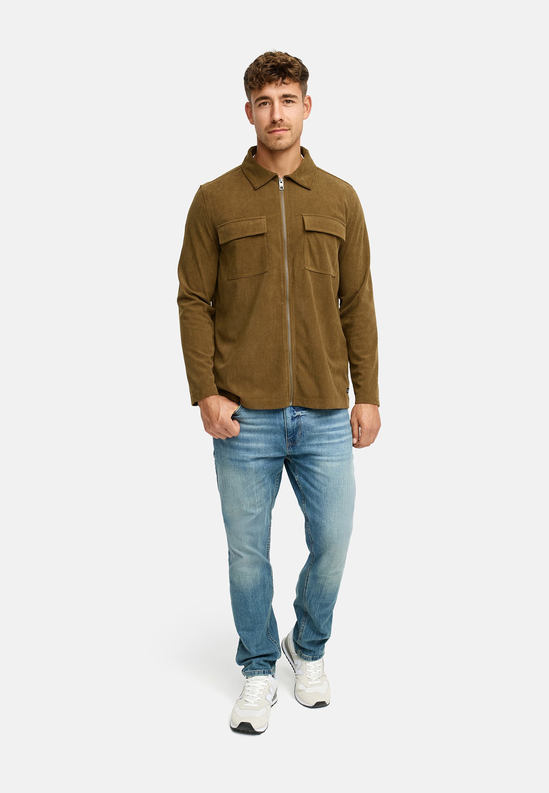 Hemd Langarm INNemoto Zip Shirt Produktbild