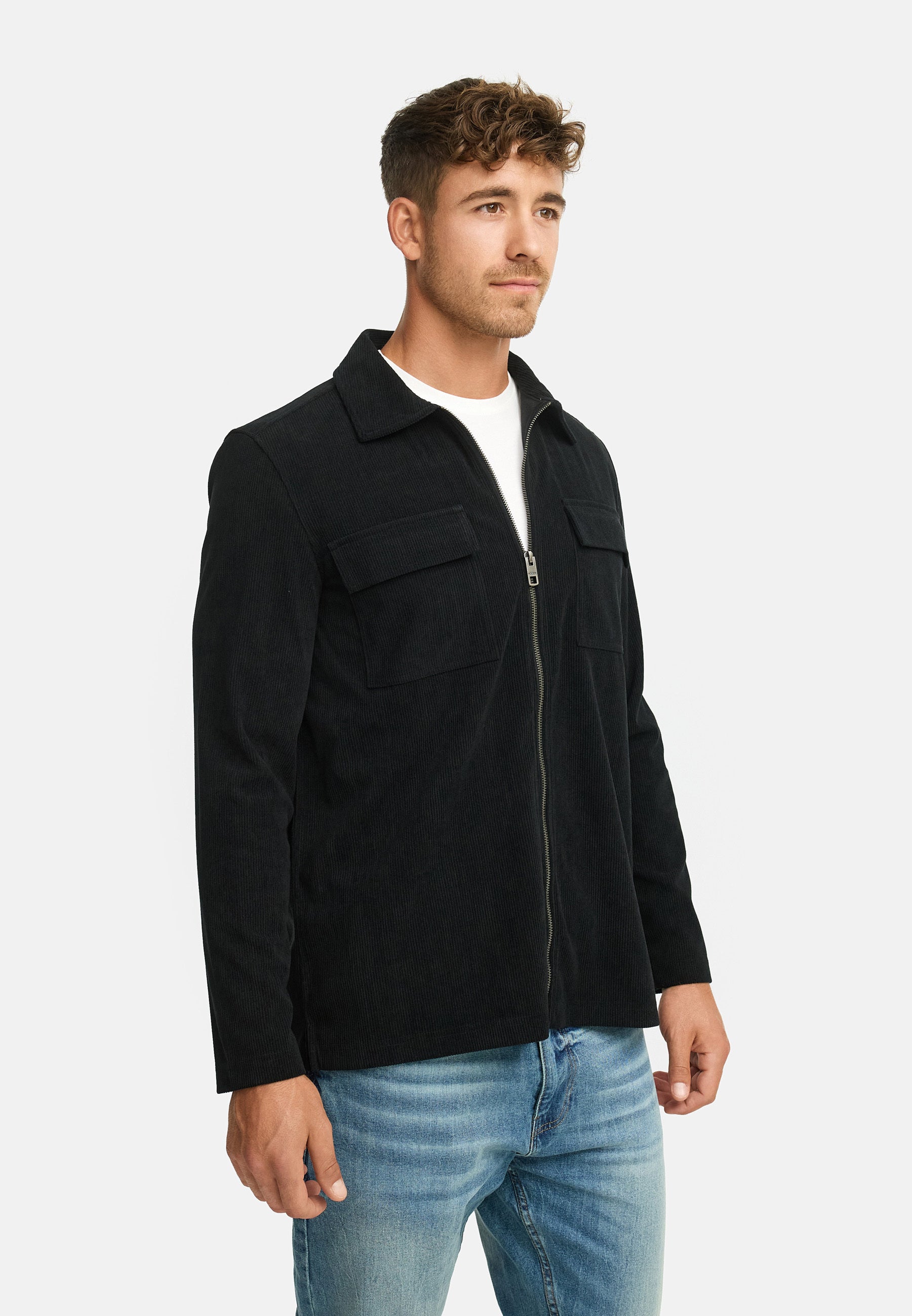 Hemd Langarm INNemoto Zip Shirt Produktbild