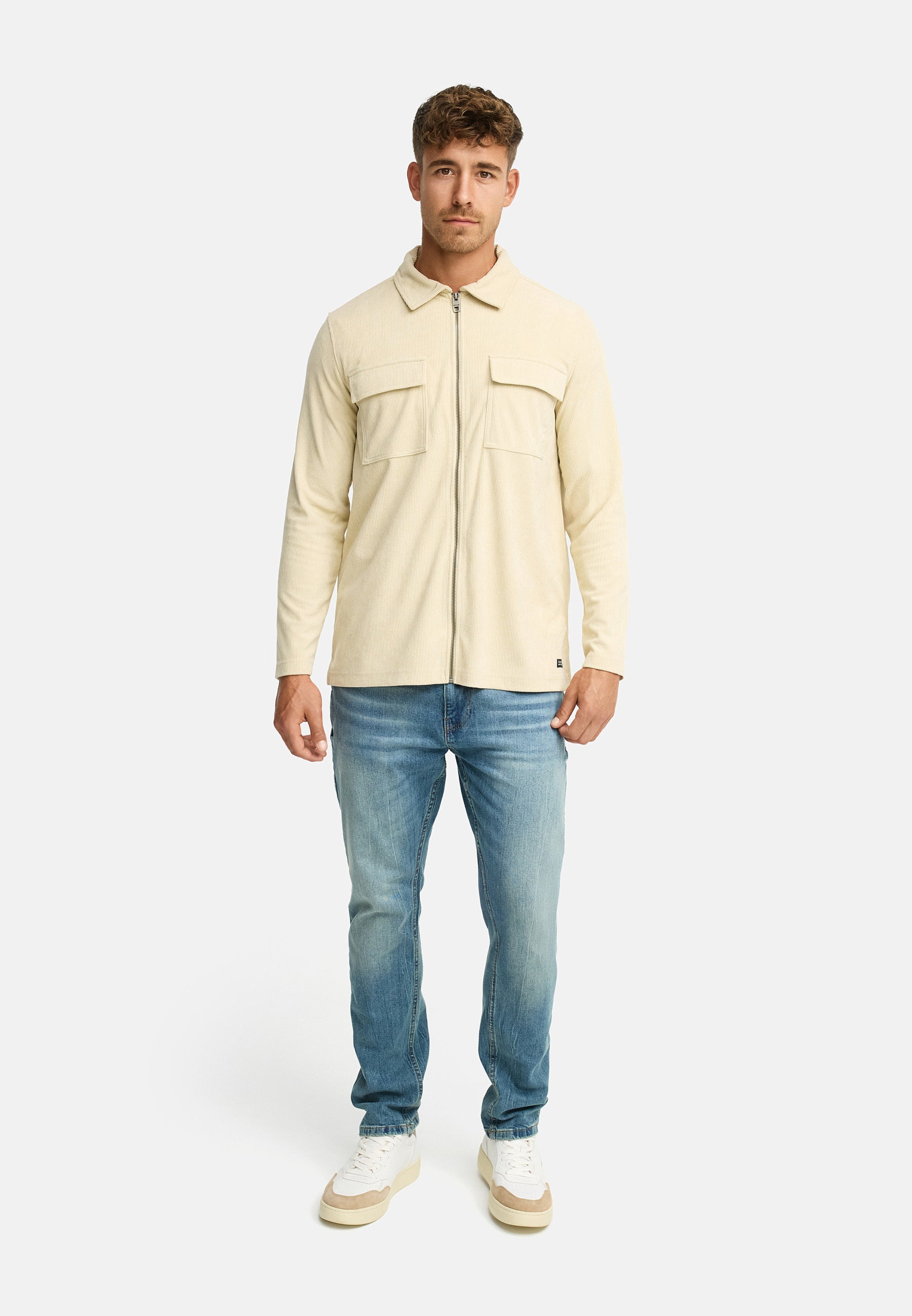 Hemd Langarm INNemoto Zip Shirt Produktbild