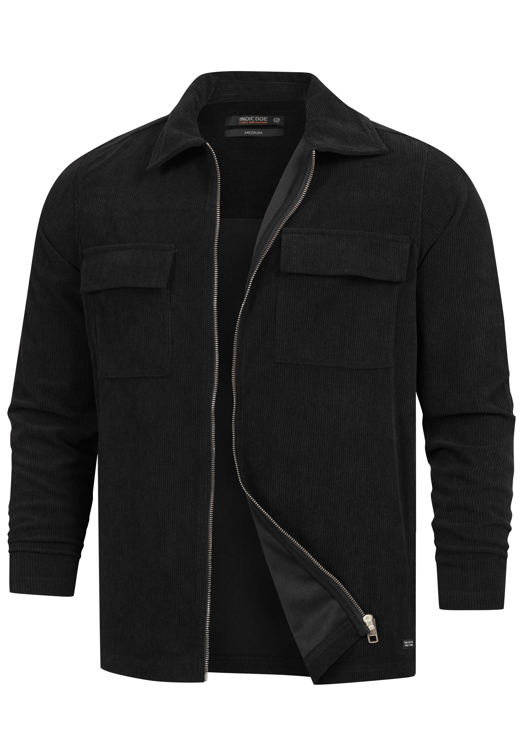 Hemd Langarm INNemoto Zip Shirt Produktbild