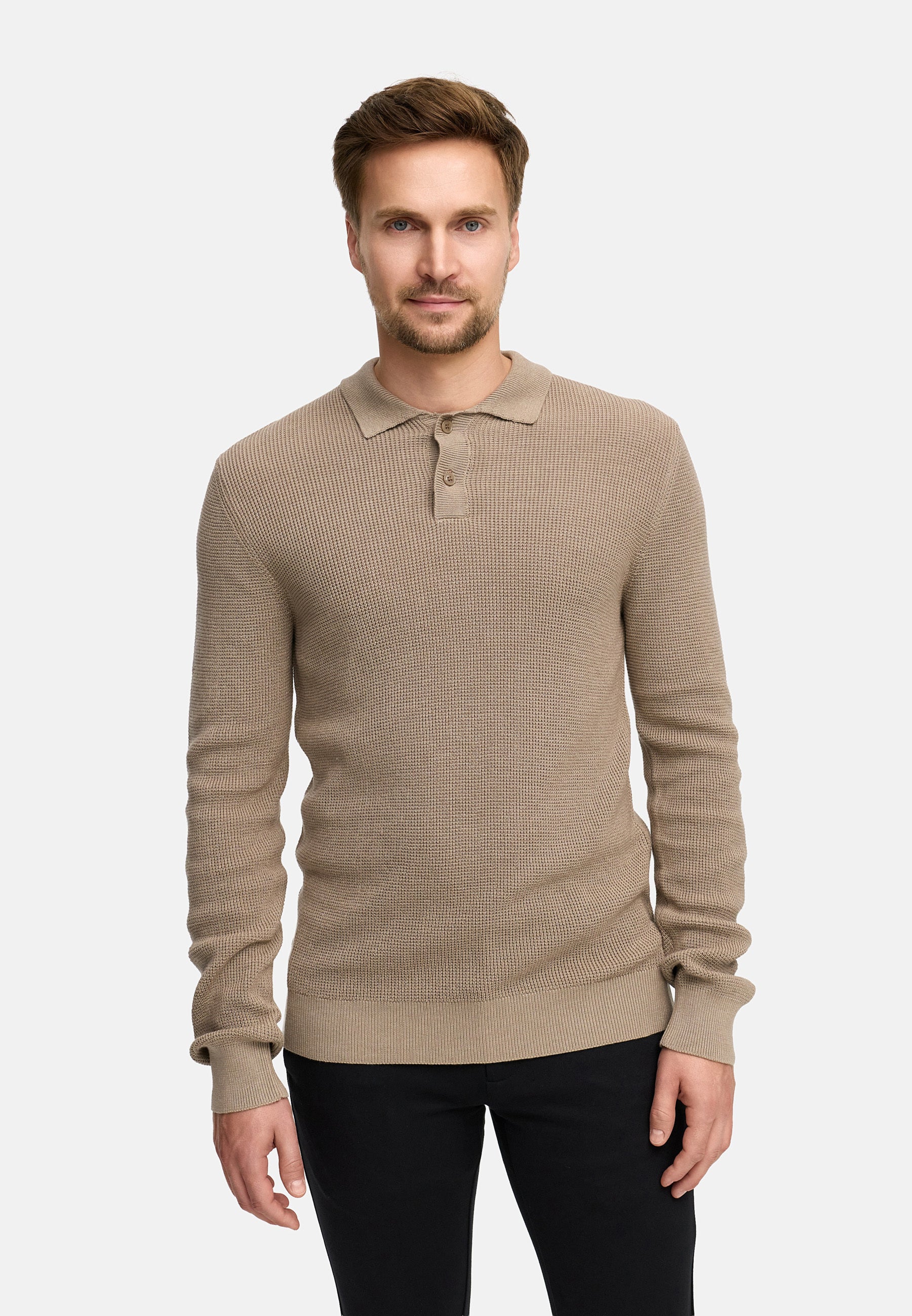 Strickpullover JFTristan polo knit Produktbild