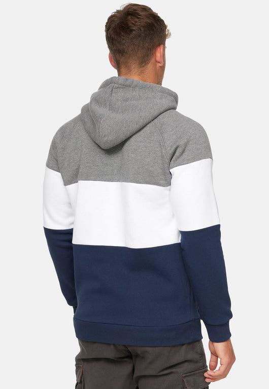 Indicode Herren Donta Sweatshirt mit Kapuze 3-farbig